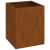 Vază pentru Grădină Ruginit 50 x 32 x 40 cm Oțel corten GartenMobel Dekor