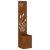 Ghiveci de Grădină cu Panou Decorativ Ruginit 32 x 140 cm GartenMobel Dekor