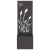 Ghiveci de Grădină cu Panou Decorativ Negru 50 x 140 cm GartenMobel Dekor