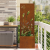 Ghiveci de Grădină cu Panou Decorativ Ruginit 50 x 140 cm GartenMobel Dekor