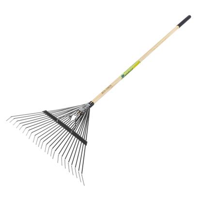Grebla frunze 24 dinti flexibili,maner lemn,1650mm FarmGarden AgroTrade
