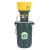 Moara electrica 1300W/19000 rpm cu galeata plastic 60L FarmGarden AgroTrade