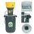 Moara electrica 1300W/19000 rpm cu galeata plastic 60L FarmGarden AgroTrade