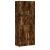 Dulap înalt, stejar fumuriu, 69,5x34x180, lemn compozit GartenMobel Dekor