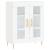 Dulap înalt, alb, 69,5x34x180 cm, lemn compozit GartenMobel Dekor