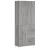 Dulap înalt, gri sonoma, 69,5x34x180 cm, lemn compozit GartenMobel Dekor