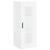 Dulap înalt, alb, 34,5x34x180 cm, lemn prelucrat GartenMobel Dekor