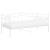Cadru pat canapea, alb, 90x200 cm, metal GartenMobel Dekor