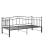 Cadru pat canapea extensibilă, negru, 90x200 cm, metal GartenMobel Dekor
