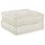 Canapea puf modulară 2 locuri, convertibilă, crem, textil GartenMobel Dekor