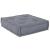 Canapea puf modulară 4 locuri, convertibilă, gri, textil GartenMobel Dekor