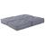 Canapea puf modulară 2 locuri, convertibilă, gri, textil GartenMobel Dekor
