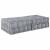 Canapea puf modulară 2 locuri, convertibilă, gri deschis textil GartenMobel Dekor