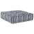 Canapea puf modulară 2 locuri, convertibilă, gri deschis textil GartenMobel Dekor