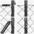 Set de Stâlpi de Gard Gri 1.2 x 25 m Oțel Galvanizat GartenMobel Dekor