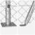 Set de Stâlpi de Gard Argintiu 10 x 1.6 m Oțel galvanizat GartenMobel Dekor