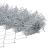Set de Stâlpi de Gard Argintiu 25 x 1 m Oțel Galvanizat GartenMobel Dekor