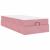 Cadru de pat cu depozitare Roz 90 x 200 cm Catifea GartenMobel Dekor