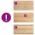 Pervaz 2 buc lemn masiv de stejar netratat 80x40x2 cm GartenMobel Dekor