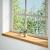 Pervaz 2 buc lemn masiv de maro deschis 110x30x2 cm GartenMobel Dekor