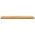 Pervaz 2 buc lemn masiv de maro deschis 110x30x2 cm GartenMobel Dekor