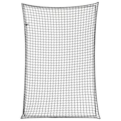 Plasă de remorcă cu funie elastică, negru, 2,2x1,5 m, PP GartenMobel Dekor