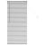 Jaluzea pentru Fereastră Argintiu 60 x 130 cm Aluminiu GartenMobel Dekor