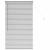 Jaluzea pentru Fereastră Argintiu 80 x 130 cm Aluminiu GartenMobel Dekor