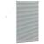 Jaluzea pentru Fereastră Argintiu 80 x 130 cm Aluminiu GartenMobel Dekor