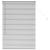 Jaluzea pentru Fereastră Argintiu 80 x 130 cm Aluminiu GartenMobel Dekor