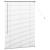 Jaluzea pentru Fereastră Argintiu 80 x 130 cm Aluminiu GartenMobel Dekor