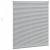 Jaluzea pentru Fereastră Argintiu 80 x 130 cm Aluminiu GartenMobel Dekor