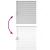 Jaluzea pentru Fereastră Argintiu 80 x 130 cm Aluminiu GartenMobel Dekor