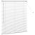 Jaluzea pentru Fereastră Argintiu 80 x 130 cm Aluminiu GartenMobel Dekor