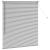 Jaluzea pentru Fereastră Argintiu 80 x 130 cm Aluminiu GartenMobel Dekor