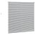 Jaluzea pentru Fereastră Argintiu 130 x 130 cm Aluminiu GartenMobel Dekor