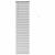 Jaluzea pentru Fereastră Argintiu 80 x 130 cm Aluminiu GartenMobel Dekor