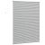 Jaluzea pentru Fereastră Argintiu 135 x 175 cm Aluminiu GartenMobel Dekor