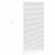 Jaluzea pentru Fereastră cu perdele Altele Manual Alb 80 x 130 cm Aluminiu GartenMobel Dekor