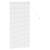 Jaluzea pentru Fereastră cu perdele Altele Manual Alb 80 x 130 cm Aluminiu GartenMobel Dekor
