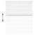 Jaluzea pentru Fereastră cu perdele Altele Manual Alb 100 x 130 cm Aluminiu GartenMobel Dekor