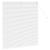 Jaluzea pentru Fereastră cu perdele Altele Manual Alb 110 x 130 cm Aluminiu GartenMobel Dekor