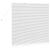 Jaluzea pentru Fereastră cu perdele Altele Manual Alb 130 x 130 cm Aluminiu GartenMobel Dekor