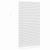Jaluzea pentru Fereastră cu perdele Altele Manual Alb 85 x 175 cm Aluminiu GartenMobel Dekor