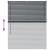 Jaluzea pentru Fereastră Gri închis 100 x 130 cm Aluminiu GartenMobel Dekor