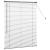 Jaluzea pentru Fereastră Gri închis 105 x 130 cm Aluminiu GartenMobel Dekor