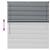 Jaluzea pentru Fereastră Gri închis 80 x 130 cm Aluminiu GartenMobel Dekor