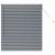 Jaluzea pentru Fereastră Gri închis 80 x 130 cm Aluminiu GartenMobel Dekor