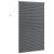 Jaluzea pentru Fereastră Gri închis 100 x 175 cm Aluminiu GartenMobel Dekor