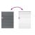 Jaluzea pentru Fereastră Gri închis 135 x 175 cm Aluminiu GartenMobel Dekor